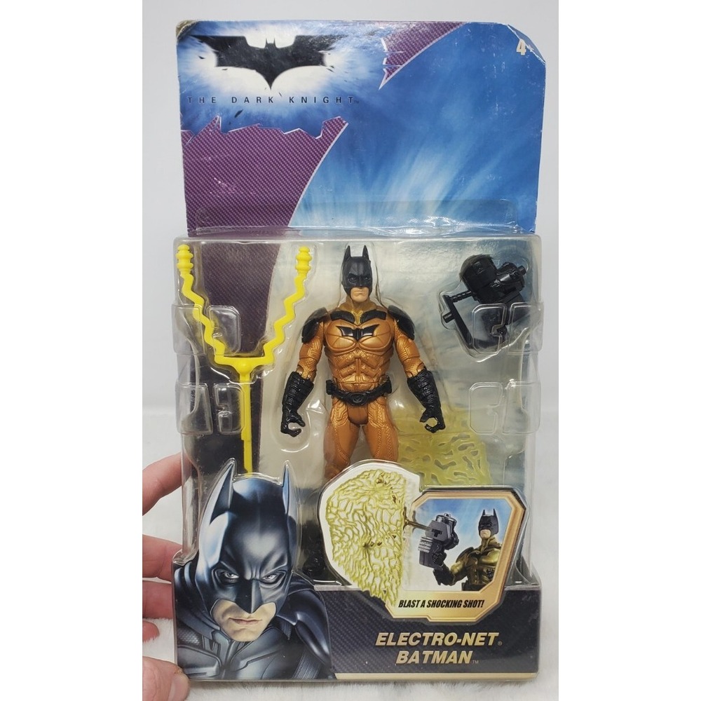 Batman The Dark Knight ELECTRO-NET BATMAN VINTAGE Figure Set in Package